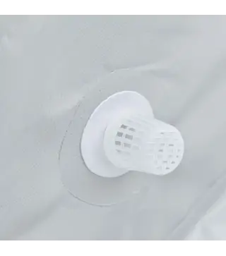 Piscina Desmontable Tubular 252x152x65 cm 2163L con Depuradora de Cartucho 1200L/H Piscina Rectangular de Exterior para Adultos