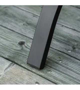 Banco de Jardín de 2 Plazas con Respaldo y Reposabrazos Estilo Vintage para Terraza Balcón Patio Exterior Carga 240 kg Hierro Fu