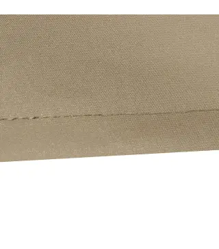 Techo de Repuesto para Toldo 382x240 cm Lona para Toldo con Dobladillo Protección UV Impermeable para Patio Beige