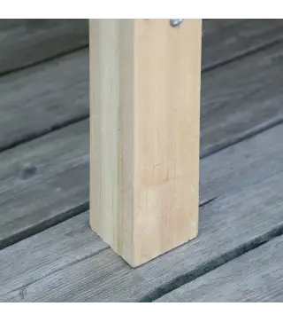 Huerto Urbano Elevado con Estante de Madera con Tela no Tejida para Cultivos Plantas Flores Jardín 90x40x81 cm Natural