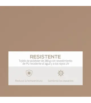 Toldo Manual Retráctil