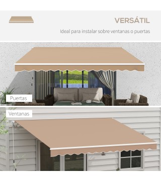 Toldo Manual Retráctil