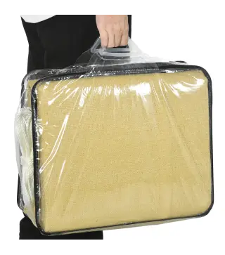 Toldo de Terraza Rectangular 6x4 m con Protección Rayos UV Anillas de Acero Inoxidable y Cuerdas para Jardín Patio Beige