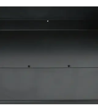 Barbacoa de Carbón 113x53,5x82,5 cm con 2 Parrillas Alturas Ajustables Mesa Lateral, Estante y Ruedas para Jardín Negro