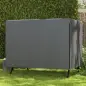 Funda Protectora Impermeable para Balancín de Jardín 3 Plazas con Cremallera Antipolvo y Antiviento 215x155x150 cm