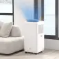Aire Acondicionado Portátil 12000 BTU 5 en 1 Enfriamiento Deshumidificador Ventilador Temporizador para 35 m² Blanco