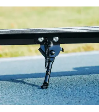 Patinete Plegable para Niños de 3-8 Años de 2 Ruedas con LED Luces Manillar de 4 Altura Ajustable Doble Frenos Negro