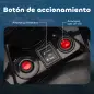 Quad Eléctrico para Niños 6 V Quad para Niños de 37 a 72 Meses Velocidad hasta 3 km/h Faros y Música 70x42x45 cm Rosa