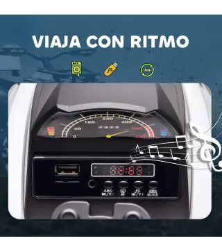 Quad Eléctrico para Niños 12V Quad para Niños de 3–5 Años con 2 Motores Velocidad 3–8 km/h Música Faros LED USB Blanco