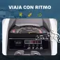 Quad Eléctrico para Niños 12V Quad para Niños de 3–5 Años con 2 Motores Velocidad 3–8 km/h Música Faros LED USB Blanco