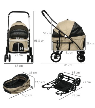 Carrito para Perros