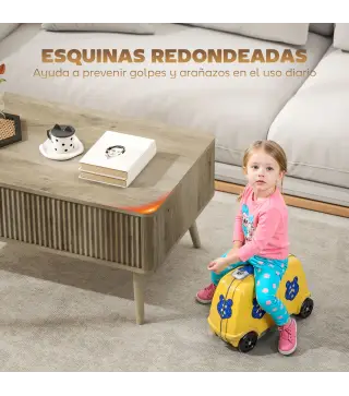 Mesa de Centro Elevable con Compartimentos Ocultos de Almacenaje y Patas de Pino para Salón Comedor 91x56x43 cm Roble