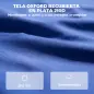 3 Paredes Laterales para Carpas de 3x3 m 300x200 cm Paredes Laterales de Repuesto de Tela Oxford con Cremallera Azul