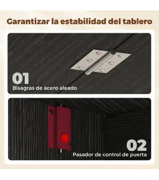 Mesa de Cocina Plegable con Alas Abatibles Mesa de Cocina Plegable de Forma Ovalada Estilo Moderno 163x80x75 cm Negro