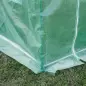Plásticos para Invernaderos 3x2x2 m Cubierta de Repuesto para Invernadero de Polietileno con 6 Ventanas y Puerta Enrollable Prot
