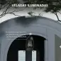 Tienda de Campaña Plegable para 3 Personas con 2 Habitaciones y Bolsa de Transporte Impermeable 480x260x200 cm Gris