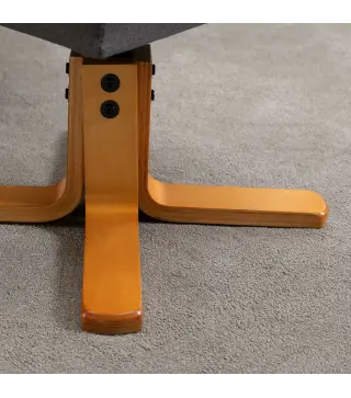Sillón Relax Reclinable con Reposapiés 10 Puntos de Masaje Giratorio Mando a Distancia Bolsillo Lateral Gris Oscuro