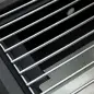 Barbacoa de Mesa a Gas Plegable con 2 Quemadores Parrilla de Gas Portátil con Tapa Acero a Carbono para Camping Picnic al Aire L