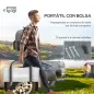 Tienda de Campaña para 3 Personas con Ventanas Gancho Bolsa de Transporte Impermeable 3000 mm 470x220x150 cm Verde