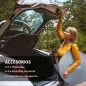 Tienda de Campaña Pop-Up para 2-3 Personas Plegable Impermeable de 2000 mm con Bolsa de Transporte 245x148x105 cm Gris