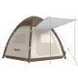 Tienda de Campaña Inflable con Mosquitera Vestíbulo Bomba para 3–4 Personas UPF30+ Bolsa Montaje Rápido Impermeable