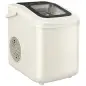 Máquina de Hielo Autolimpiable 12 kg/24H 9 Cubitos Listos en 7 Minutos 2 Tamaños de Hielo 1,2L Depósito Beige Máquina de Hielo Autolimpiable 12 kg/24H 9 Cubitos Listos en 7 Minutos 2 Tamaños de Hielo 1,2L Depósito Beige