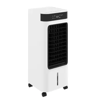 Climatizador Evaporativo 3 en 1 con Depósito de 7 L Oscilación 48° 3 Velocidades 3 Modos Temporizador 24h Blanco