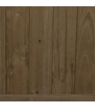 Jardinera con Celosía de Madera para Enredaderas Cultivo de Plantas para Patio Terraza 90x45x183 cm Marrón