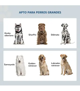 Comedero Elevado para Perros Grandes con 2 Cuencos de 2000ml y Almacenamiento Oculto 60x30x35,5 cm Gris