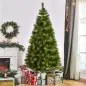 Árbol de Navidad 210cm, Artificial Árbol de Pino, Decoración Navideña, con Soporte Metálico, 505 Ramas con Puntas Acentuadas en Árbol de Navidad 210cm, Artificial Árbol de Pino, Decoración Navideña, con Soporte Metálico, 505 Ramas con Puntas Acentuadas en