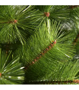 Árbol de Navidad 210cm, Artificial Árbol de Pino, Decoración Navideña, con Soporte Metálico, 505 Ramas con Puntas Acentuadas en