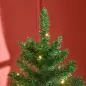 Árbol de Navidad Artificial con Luces Preinstaladas de 150 cm y 502 Ramas Decoración Navideña para Interior Verde