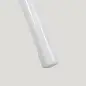 Juego de 4 Sillas Plegables Acolchadas con Respaldo y Estructura de Acero para Salón Comedor Cocina 45x46x78 cm Blanco