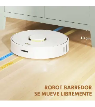 Aparador con Cajón Armario de 2 Niveles y Estante Ajustable Base Elevada y Amplia Superficie 80x40x90cm Verde Claro