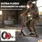 Scooter Acrobático para Trucos Patinete Freestyle con Rodamientos ABEC-9 Ruedas 120 mm Giro 360° para Skatepark Rojo