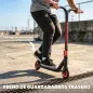 Scooter Acrobático para Trucos Patinete Freestyle con Rodamientos ABEC-9 Ruedas 120 mm Giro 360° para Skatepark Rojo