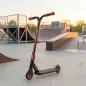 Scooter Acrobático para Trucos Patinete Freestyle con Rodamientos ABEC-9 Ruedas 120 mm Giro 360° para Skatepark Rojo
