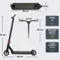 Scooter Acrobático para Trucos Patinete Freestyle con Rodamientos ABEC-9 Ruedas 120 mm Giro 360° para Skatepark Dorado