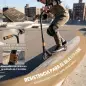 Scooter Acrobático para Trucos Patinete Freestyle con Rodamientos ABEC-9 Ruedas 120 mm Giro 360° para Skatepark Dorado