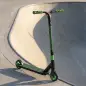 Scooter Acrobático para Trucos Patinete Freestyle con Rodamientos ABEC-9 Ruedas 120 mm Giro 360° para Skatepark Verde
