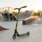 Scooter Acrobático para Trucos Patinete Freestyle con Rodamientos ABEC-9 Ruedas 120 mm Giro 360° para Skatepark Verde