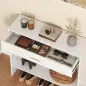 Recibidor de Entrada con Espejo Cajón y Estante Mueble de Recibidor para Pasillo 91,5x27,9x85,5 cm Blanco Recibidor de Entrada con Espejo Cajón y Estante Mueble de Recibidor para Pasillo 91,5x27,9x85,5 cm Blanco