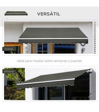 Toldo Manual Retráctil