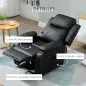 Sillón Relax Levanta Personas Sillón Elevador con Control Remoto Reclinación Eléctrica 160° Reposapiés 76x90x105cm Negro Sillón Relax Levanta Personas Sillón Elevador con Control Remoto Reclinación Eléctrica 160° Reposapiés 76x90x105cm Negro