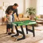 Mesa de Billar Plegable 104 cm con 16 Bolas 2 Tacos Tiza Triángulo y Cepillo para Niños y Adultos Verde