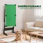 Mesa de Billar Plegable 104 cm con 16 Bolas 2 Tacos Tiza Triángulo y Cepillo para Niños y Adultos Verde