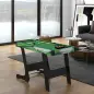 Mesa de Billar Plegable 104 cm con 16 Bolas 2 Tacos Tiza Triángulo y Cepillo para Niños y Adultos Verde