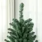 Árbol de Navidad Artificial 180 cm con 760 Ramas de Alambre de Memoria y Base Plegable Árbol de Navideño Verde