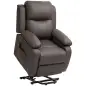 Sillón Relax Levanta Personas Sillón Elevador con Control Remoto Reclinación 160° Reposapiés 76x90x105cm Marrón Sillón Relax Levanta Personas Sillón Elevador con Control Remoto Reclinación 160° Reposapiés 76x90x105cm Marrón