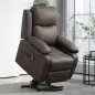 Sillón Relax Levanta Personas Sillón Elevador con Control Remoto Reclinación 160° Reposapiés 76x90x105cm Marrón Sillón Relax Levanta Personas Sillón Elevador con Control Remoto Reclinación 160° Reposapiés 76x90x105cm Marrón